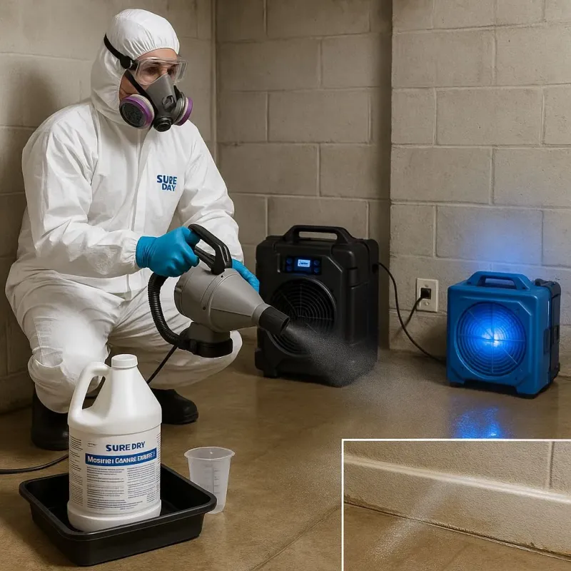Sanitization and Odor Removal process in Massanutten, VA