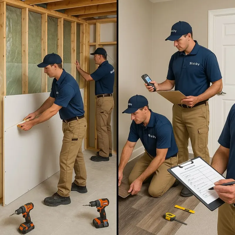Repairs and Reconstruction process in Massanutten, VA